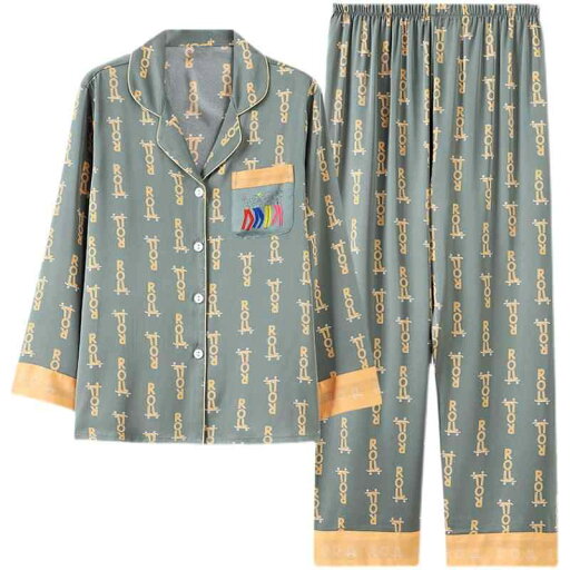 パジャマ ルームウェア セット ナイトウェア レディース 春夏 冷感 長袖 ホーム 服 春秋 薄手 大きいサイズ パジャマ ルームウェア セット ナイトウェア レディース 春夏 冷感 長袖 ホーム 服 春秋 薄手 大きいサイズ