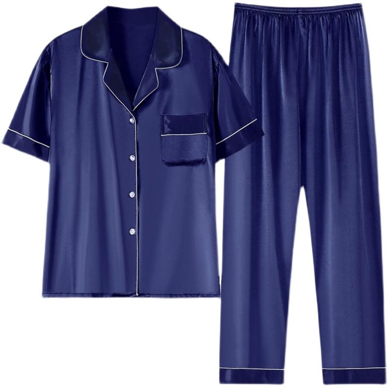 パジャマ ルームウェア セット ナイトウェア レディース 夏 冷感 半袖 ホーム 服 夏 薄部 サテン