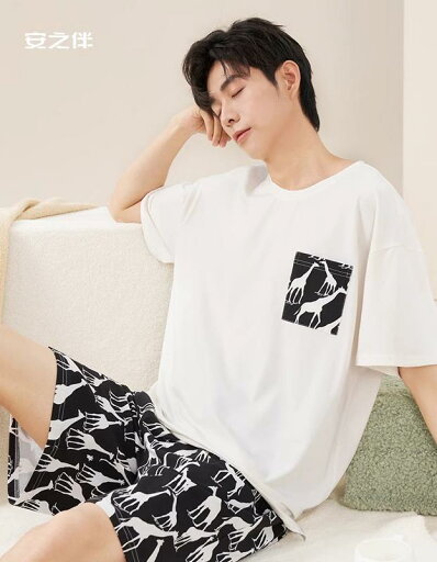 パジャマ メンズ 上下セット 部屋着 ルームウェア 春夏 コットン 半袖 tシャツ 半ズボン キリン ポケット 薄手 カジュアル 大きいサイズ 韓国 ホワイト グレー パジャマ メンズ 上下セット 部屋着 ルームウェア 春夏 コットン 半袖 tシャツ 半ズボン キリン ポケット 薄手 カジュアル 大きいサイズ 韓国 ホワイト グレー