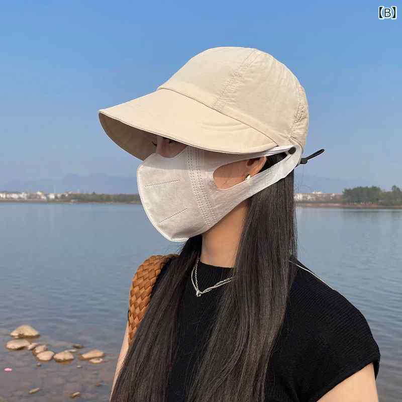 女性用帽子 春秋 日焼け防止 アウトドア サイクリング 抗UV フィッシャーマンハット