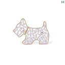 ブローチ レディース おしゃれ 入学式 セレモニー 日 ギフト ハイエンド 犬 個性的 ピン かわいい ピン 固定 服 アクセサリー