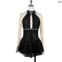 フィギュア スケート コスチューム 子供 女の子 パフォーマンス 服 トレーニング 大人用 スケート 競技 レディース スカート 衣装 ビジュー