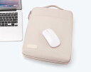 ノートパソコン 持ち運び バッグ ポータブル ラップトップ 保護カバー MacBook 通勤 シンプル レディース 無地 おしゃれ 防水 耐衝撃 裏地 マウスパ...