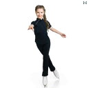 フィギュア スケート コスチューム 子供 女の子 パフォーマンス 服 トレーニング 大人用 スケート 競技 レディース 防水 衣装 トップス