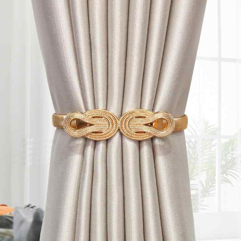 カーテン ストラップ インテリア 留め具 ホーム 雑貨 パンチングなし カーテン バックル ライト ハイエ..