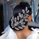 ウェディング ヘッドドレス 花 ヘアコーム 可愛い 痛くない ビジュー ラインストーン キラキラ 華やか ブライダル 髪飾り 披露宴 シルバー ゴールド