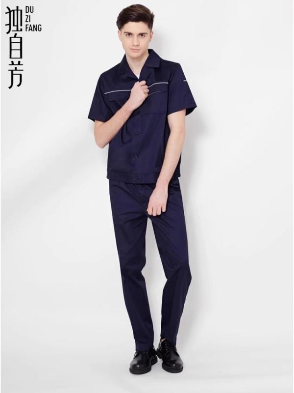 ユニフォーム 制服 作業着 おしゃれ ファッション 半袖 セット 建設 現場 工場 ワークショップ 自動車 ..