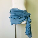 ベリーダンス レディース 衣装 ヒップスカーフ おしゃれ スカート セクシー キャメル ブルー