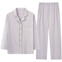 パジャマ ルームウェア セット ナイトウェア レディース 春秋 モーダル 長袖 秋 ホーム 服 夏 冷感 薄手