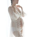 妊婦 フォト 衣装 マタニティ おしゃれ ファッション 写真 撮影 カーディガン ドレス パジャマ 魅惑的 ママ プライベート ルーム アート フリーサイズ か...