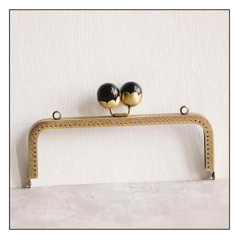 口金 がま口 金具 205cm 材料 ハンドメイド 手芸 パーツ 針穴 素材 カバン ポーチ DIY 装飾 ビーズ ア..