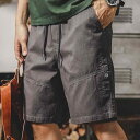 メンズ ハーフパンツ 半ズボン ショート アウトドア キャンプ フィッシンフ スポーツ レトロ ワーク カジュアル 男性