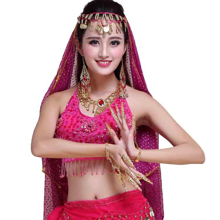 ベリーダンス用品 衣装 アクセサリー 小物 発表会 練習 ベリーダンス ジュエリー ブレスレット ブレスレット インド ダンス ネイルセット 千手観音 菩薩 指...