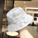 帽子 韓国 レースフラワー フィッシャーマンハット レディース 夏 薄型 通気性 日焼け防止 旅行 日よけ バケットハット