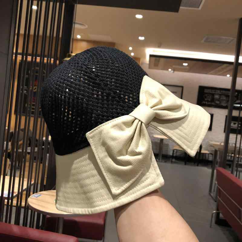 帽子 韓国 通気性 メッシュ 帽子 レディース 日焼け防止 旅行 夏 帽子 ベイスンハット フィッシャーマンハット つば広