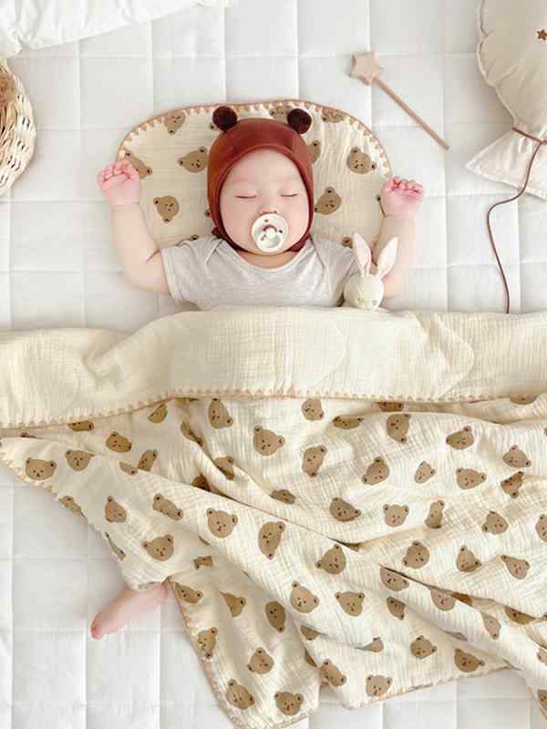 ベビー キッズ 新生児 キルト 寝具 掛け布団 春秋 綿 子供用 ブランケット 幼稚園 薄手 赤ちゃん コットン