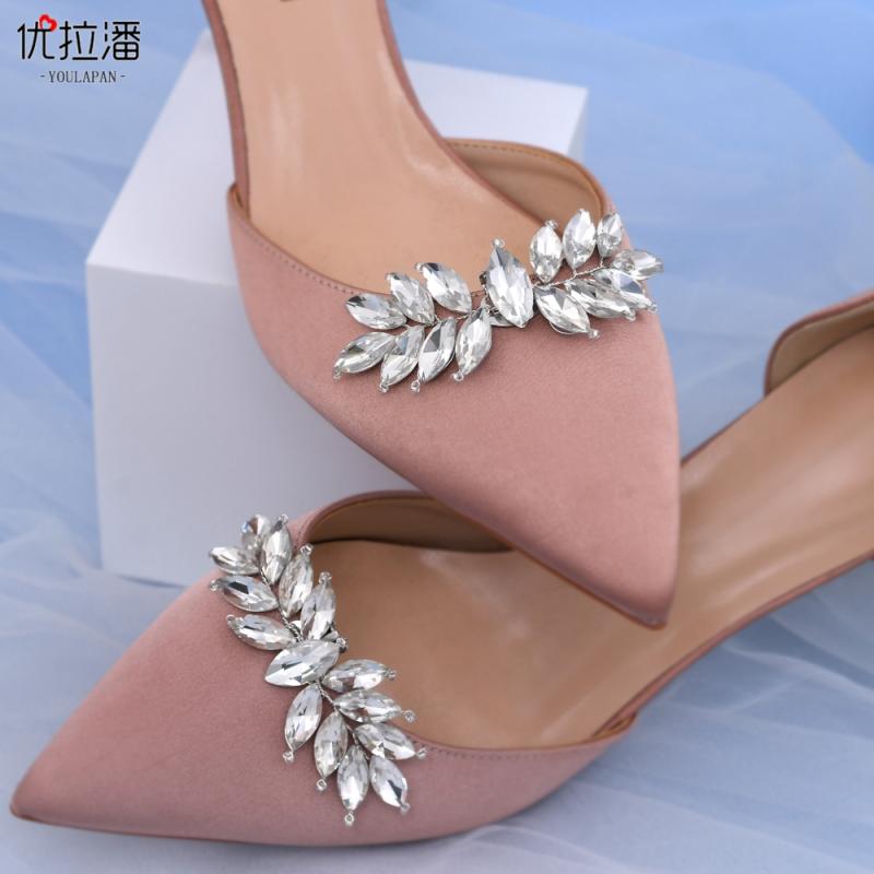 シューズ クリップ おしゃれ 装飾 小物 アクセサリー 着せ替え パンプス 靴 鞄 多用途 結婚式 パーティ..