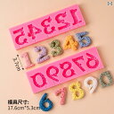 チョコレート モールド 型 バレンタイン 手作り エンボス 数字 英字 シリコン 立体 フォンダン ケーキ キッチン ホーム デコレーション