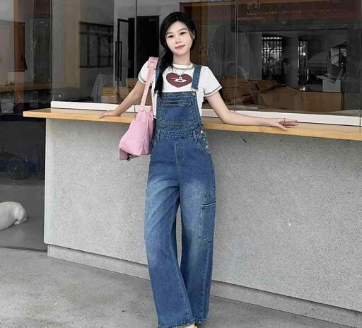 オーバーオール レディース サロペット デニム パンツ 夏 韓国 ゆったり スリム ハイウエスト ストレート ジャンプスーツ 青 オーバーオール レディース サロペット デニム パンツ 夏 韓国 ゆったり スリム ハイウエスト ストレート ジャンプスーツ 青