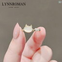 指輪 レディース 大人 かわいい アクセサリー かわいい 子猫 魚 リング キャッツアイ ストーン オープン 人差し指 リング