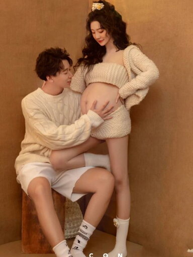 マタニティ フォト 衣装 おしゃれ 記念 妊婦 写真 カップル セーター ホーム アート スタジオ かわいい フリーサイズ マタニティ フォト 衣装 おしゃれ 記念 妊婦 写真 カップル セーター ホーム アート スタジオ かわいい フリーサイズ