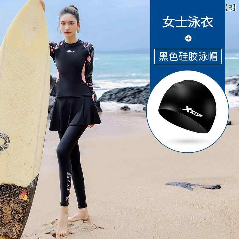 水着 カジュアル ウェットスーツ スイムウェア レディース 夏 海 プール リゾート レジャー 体型カバー 日焼け防止 マリンスポーツ