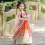 漢服 キッズ 女の子 襦裙 唐装 ワンピース ドレス 中華風 民族衣装 チャイナドレス 2点セット 姫系 プ..
