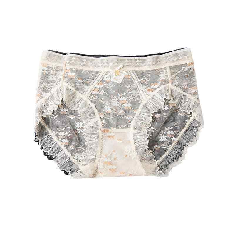 下着 ショーツ レース 大人 レディース エレガント ラインがでない 柔らかい 夏 ローウエスト ブリーフ セット 黒 紫 アプリコット 花柄 おしゃれ