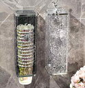 カップディスペンサー 紙コップ ホルダー 壁掛け 穴開け不要 プラスチック 大容量 防塵 取り出しやすい 中身が見える おしゃれ 透明 シルバー グレー ウサギ クマ リボン 店舗 オフィス ウォーターサーバー