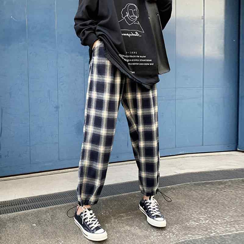 マタニティパンツ 春秋 大きいサイズ チェック柄 ワイドパンツ カジュアルパンツ 妊娠初期 スポーツパ..