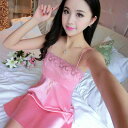 レディース パジャマ セクシー ランジェリー ナイト ホーム ウェア 魅惑的 夏 サスペンダー ネグリジェ シルク 魅力的 下着 薄手 春秋 かわいい ドレス 衣類