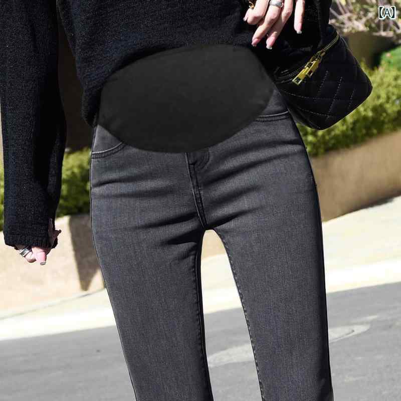 マタニティ ジーンズ 大きめサイズ プチ パンツ レディース レギンス マタニティパ...
