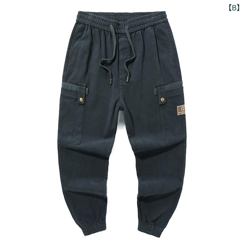 カジュアル パンツ メンズ 男性 アウトドア 登山 ミリタリー 作業着 ズボン ロング パンツ ゆったり オールシーズン 春秋 ツイル ノーアイロン