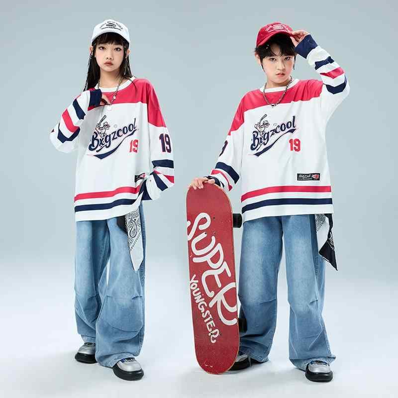 キッズ 男の子 ダンスウェア ストリートダンス ヒップホップ ジャズダンス セットアップ 上下セット ス..