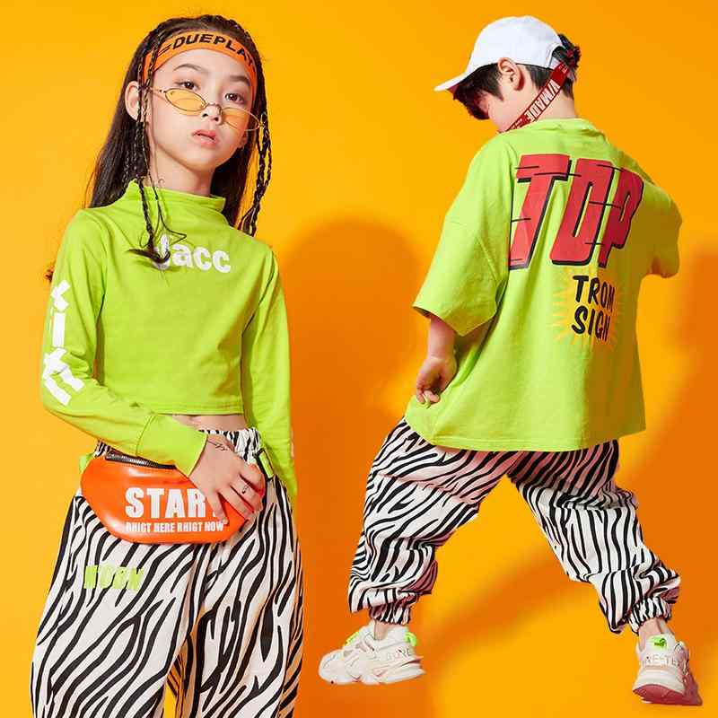 ダンスウェア キッズ 男の子 女の子 ジャズダンス ストリートダンス ヒップホップ ステージ衣装 セット..