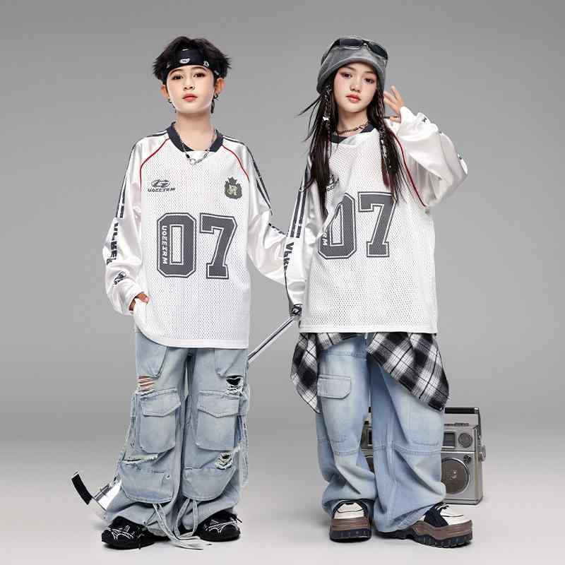 キッズ 男女兼用 ダンスウェア セットアップ ヒップホップ HIPHOP ストリート ルーズ ゆったり オーバ..