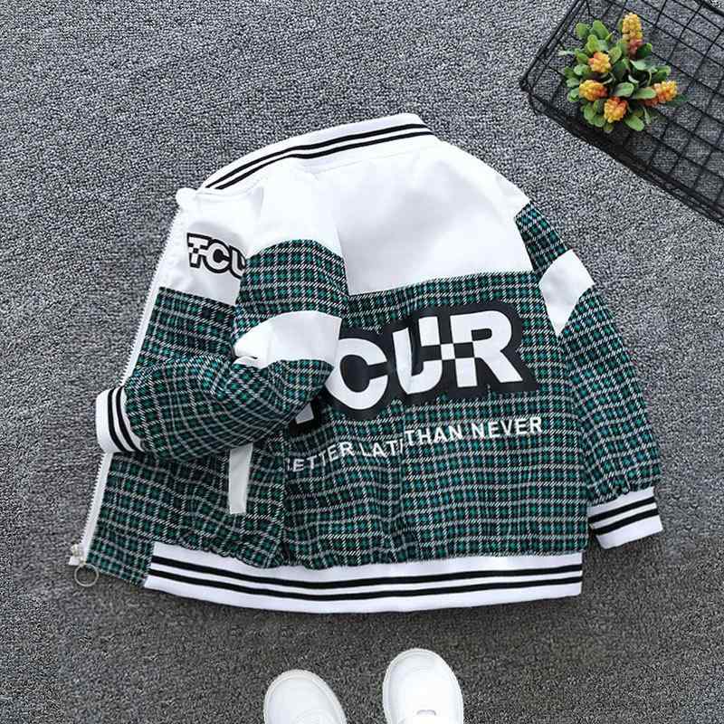 ジャケット キッズ 男の子 女の子 子供服 男女兼用 チェック柄 アルファベット柄 アウター おしゃれ か..