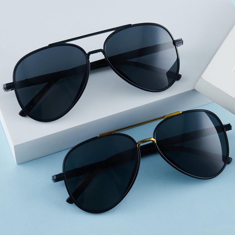 サングラス メンズ レディース パイロット ダブルブリッジ ティアドロップ フルリム UVカット 軽量 PC素材 ドライブ アウトドア スポーツ 旅行 普段使い ファッション カジュアル 欧米スタイル 高級感
