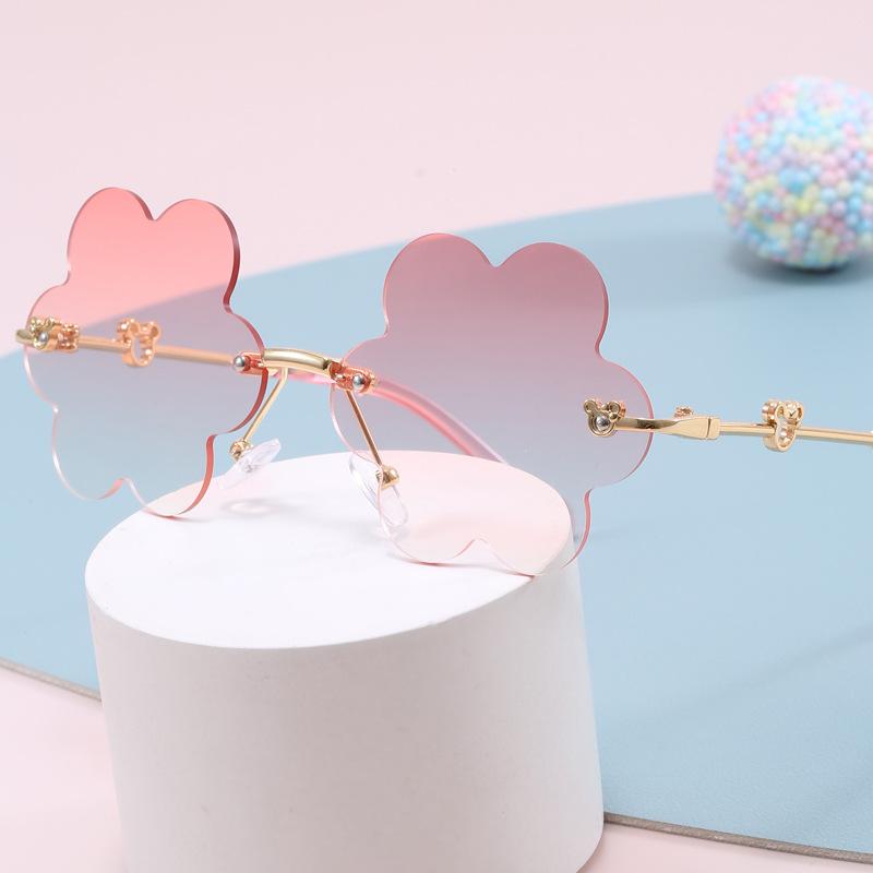 サングラス キッズ ベビー 赤ちゃん 子供用 四つ葉 多角形 ファッション おしゃれ かわいい 個性的 ア..