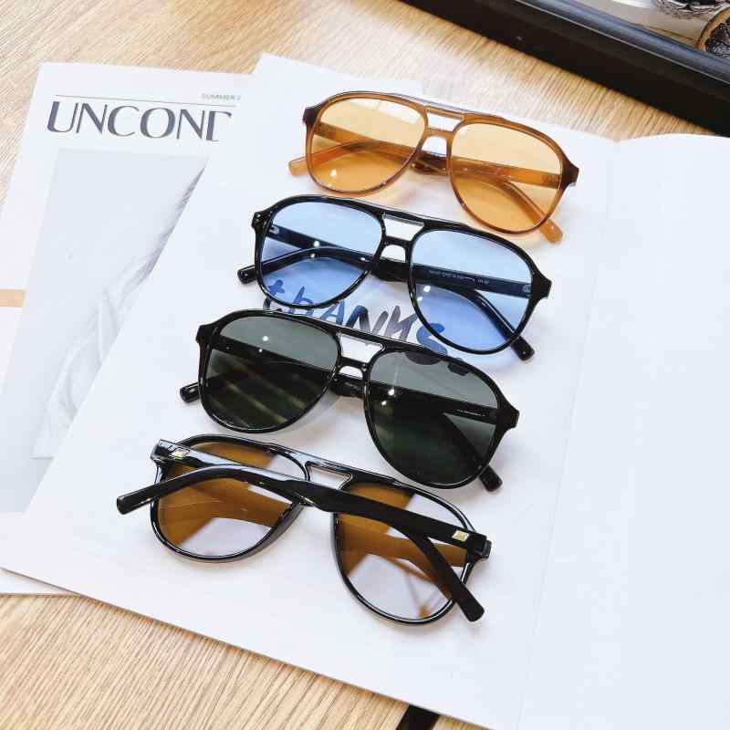 サングラス ユニセックス アビエーター ビッグフレーム ダブルブリッジ TR90素材 軽量 紫外線カット UV400 偏光レンズ 定番 クラシック ファッション小物 お出かけ レジャー