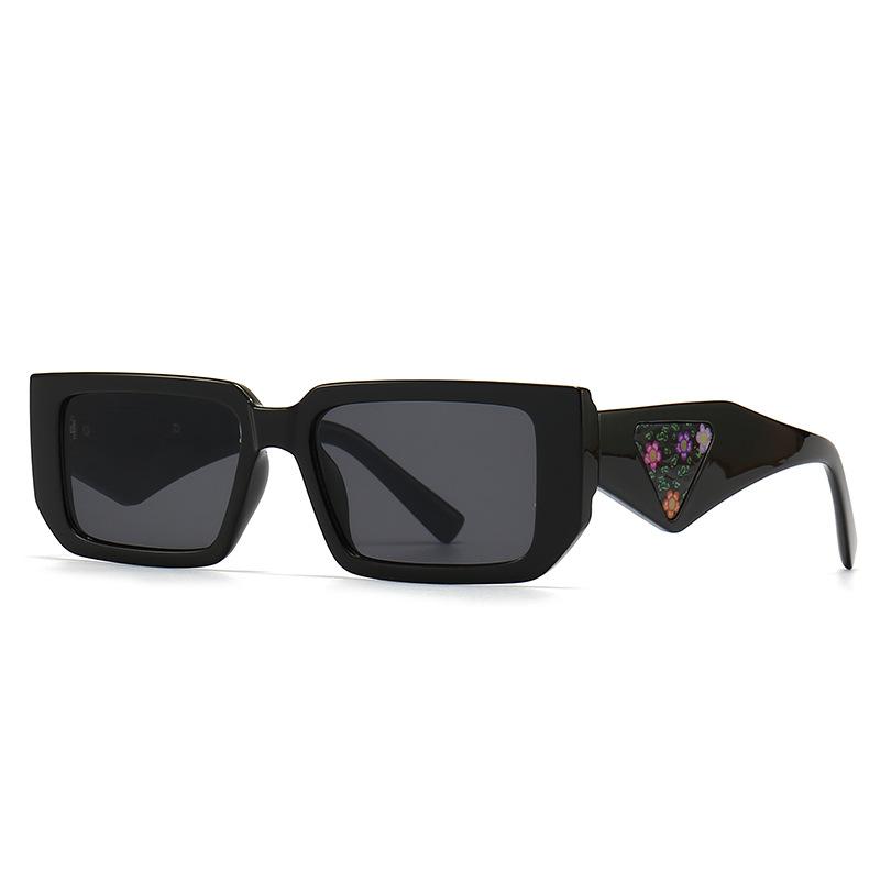 サングラス メンズ レディース スクエア UV400 欧米ストリート ファッション アイウェア 樹脂レンズ PC..