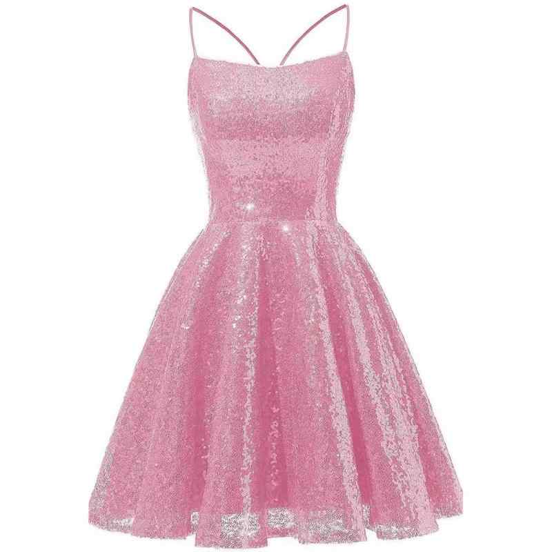 ドレス レディース ホルターネック スパンコール ショート丈 ミニ丈 セクシー パーティードレス 高級感 エレガント スリムフィット 結婚式 二次会 披露宴 お呼ばれ 謝恩会 演奏会 発表会 ワンピース