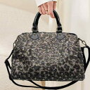 トートバッグ レディース レトロ PUレザー 大容量 ラインストーン ヒョウ柄 おしゃれ スクエア ワンショルダー 肩掛け 斜め掛け ソフト 普段使い デイリーユース 春夏