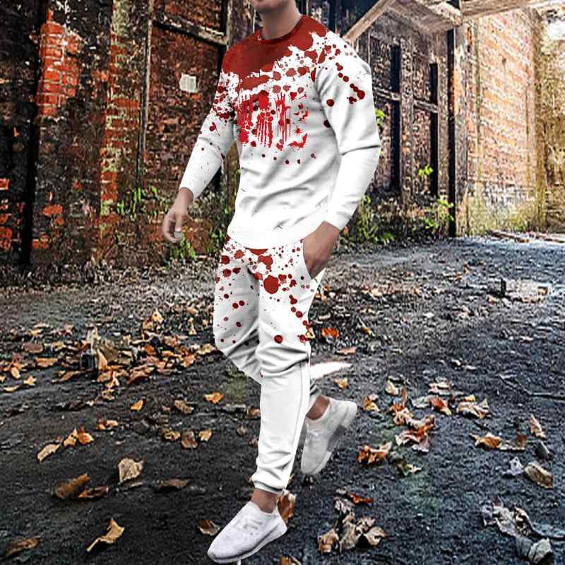 セットアップ メンズ 男性用 カジュアル ヒップホップ 長袖Tシャツ ショートパンツ ゆったり ルーズフィット 3Dデジタルプリント アニマル柄 クルーネック 薄手 アセテート繊維 通気性 吸湿速乾 接触冷感 快適 着心地良い 普段使い 部屋着 春夏