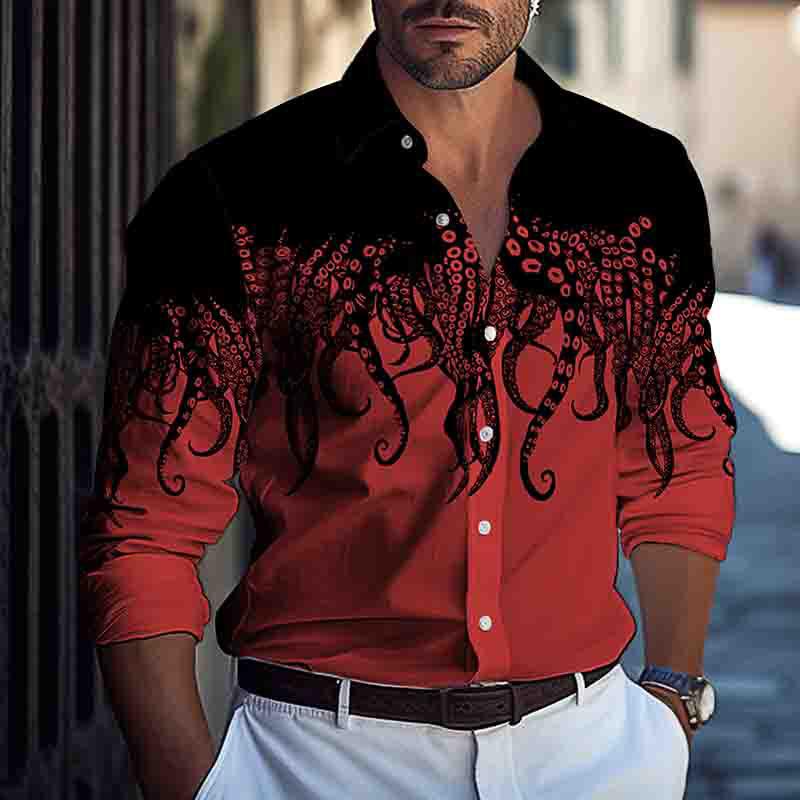 シャツ メンズ 男性用 トップス 春秋 カジュアル 普段使い デイリーユース スリムフィット 細身 ストレ..