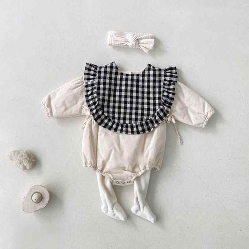 ロンパース ベビー 赤ちゃん 幼児 男女兼用 秋冬 厚手 中綿入り キルティング コットン 綿素材 あった..