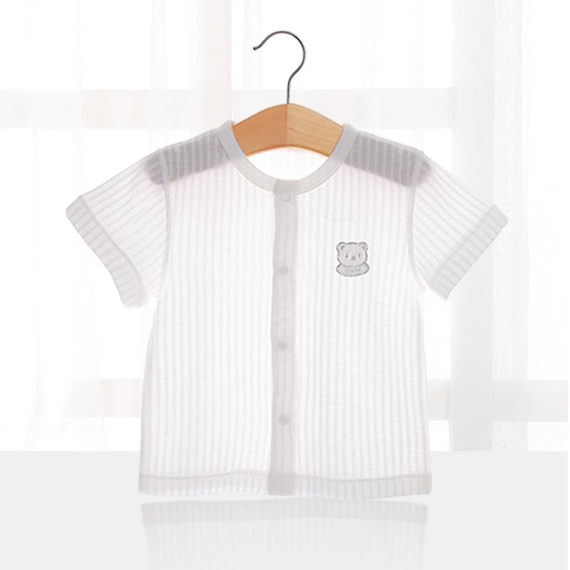 Tシャツ ベビー 子供 男の子 女の子 半袖 トップス 肌着 インナー 綿100% 薄手 春夏 接触冷感 吸湿速乾 柔らか 丸首