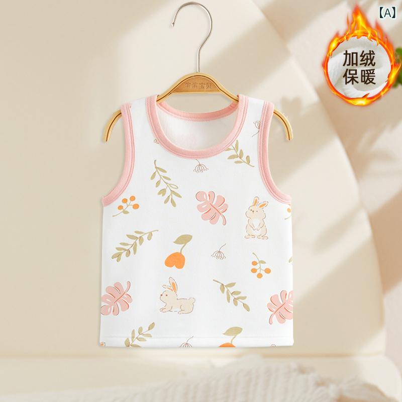 ・カテゴリ: ベビーベスト・性別: ユニセックス・スタイル: カジュアル・袖丈: ノースリーブ・対象年齢: 新生児（0〜1歳）・生地加工: 柔軟加工・柄: カートゥーン・主な素材: 綿100%・ネックライン: クルーネック・カラー展開: ジャングルラビット、ライオンディア、アイリスパープル、ドリームバルーン・サイズ展開: 66cm、73cm、80cm、90cm、100cm、110cm、120cm