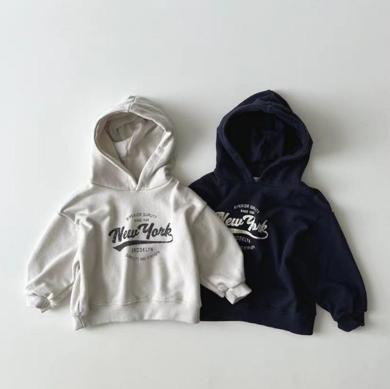 パーカー ベビー キッズ 男の子 女の子 ゆったり ルーズフィット フード付き 長袖 プルオーバー 綿 コ..