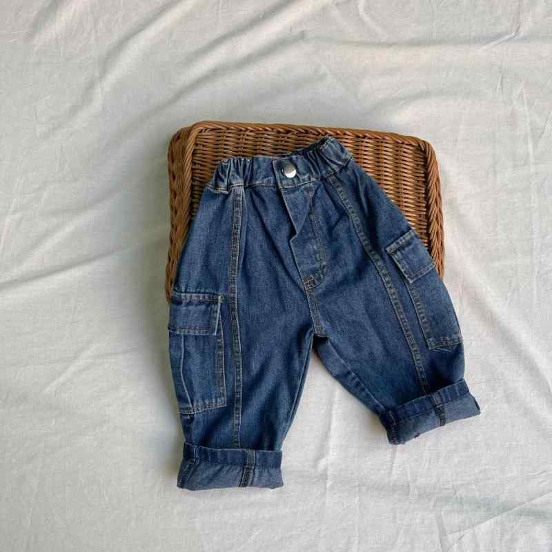 パンツ キッズ 男の子 女の子 子供服 男女兼用 韓国風 ビッグポケット ゆったり カーゴパンツ ワークパ..